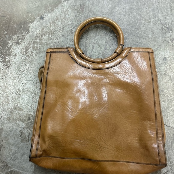April cornell Tan Leather Women's Bag - Picture 4 of 7